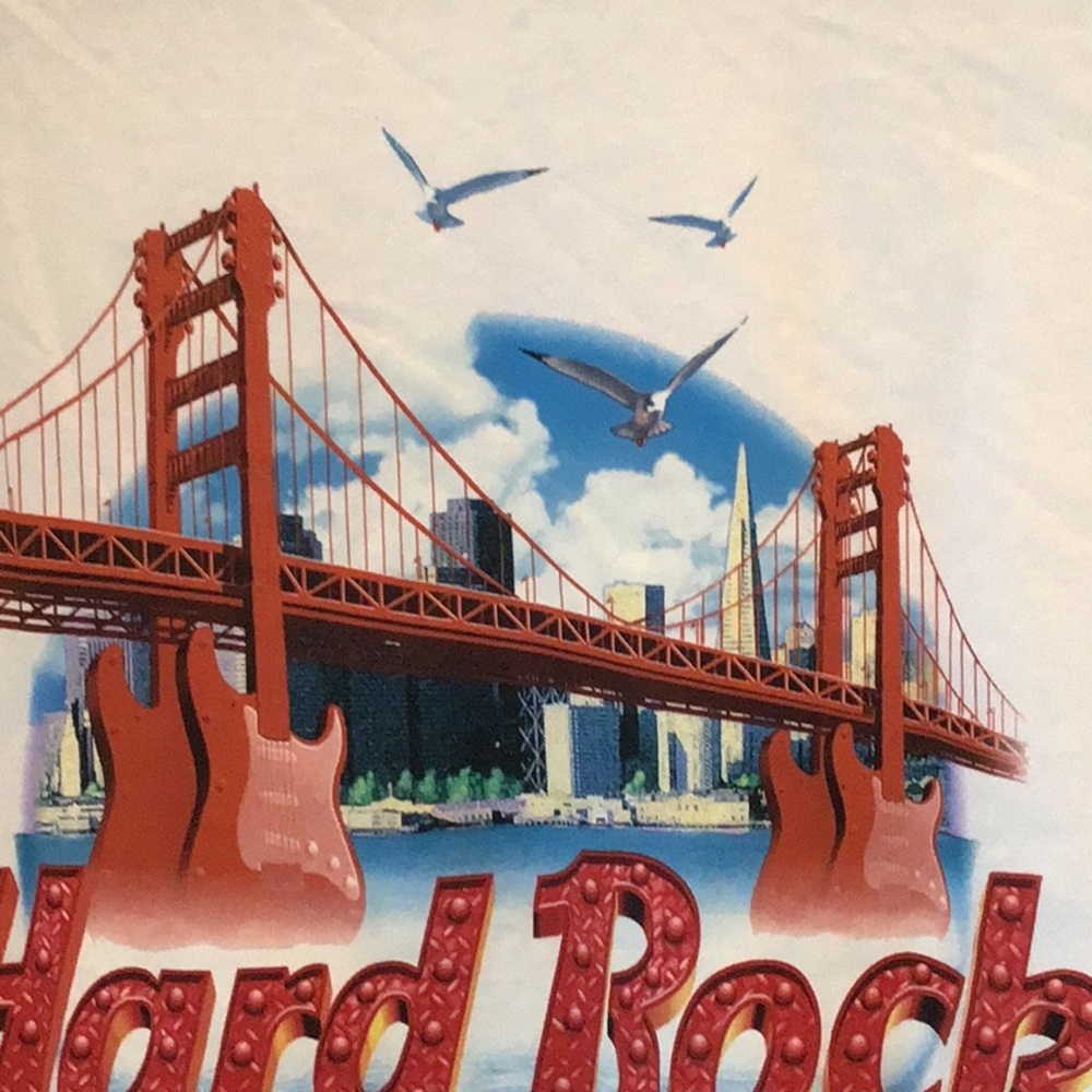 Hard Rock Cafe San Francisco T Shirt, Vintage 1990s - Picture 6 of 16